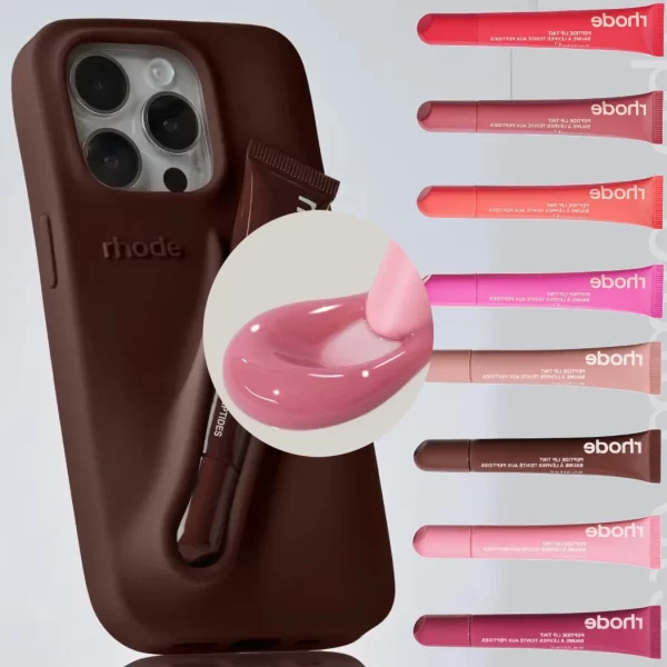 New Lip Balm Phone Case Lip Gloss Long-lasting Moisturizing