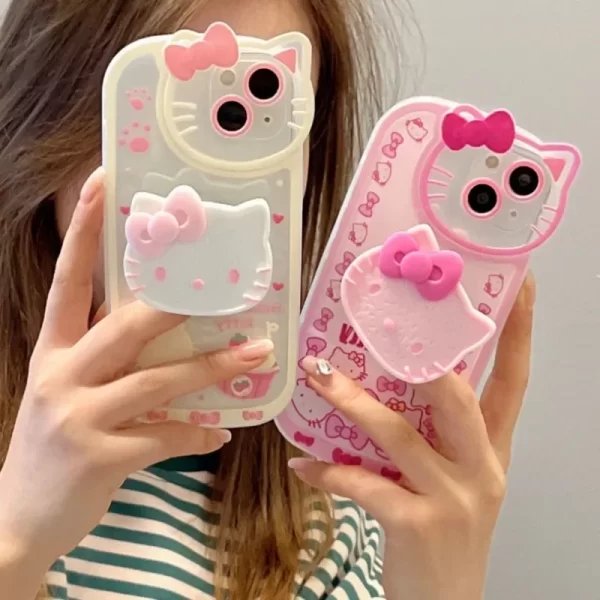 Sanrio Hello Kitty Phone Cases For iPhone Plus Original Shockproof Cover Y2K Case