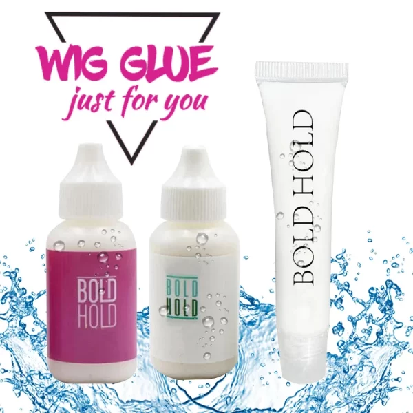 Wig Glue Invisible Waterproof Hair Glue for Lace Wig Toupee Hair Bonding Private Label