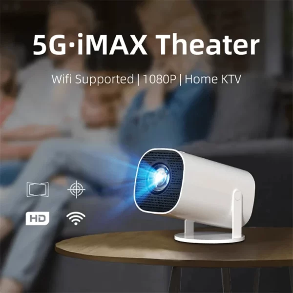 Portable HD Intelligent Projector 5G·iMAX Theater WiFi 1080P Autofocus