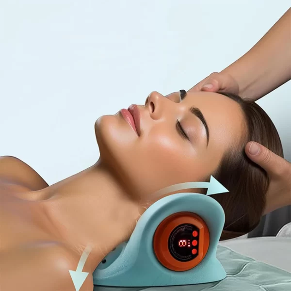 1PCS neck massager with electric shoulder massage neck pillow