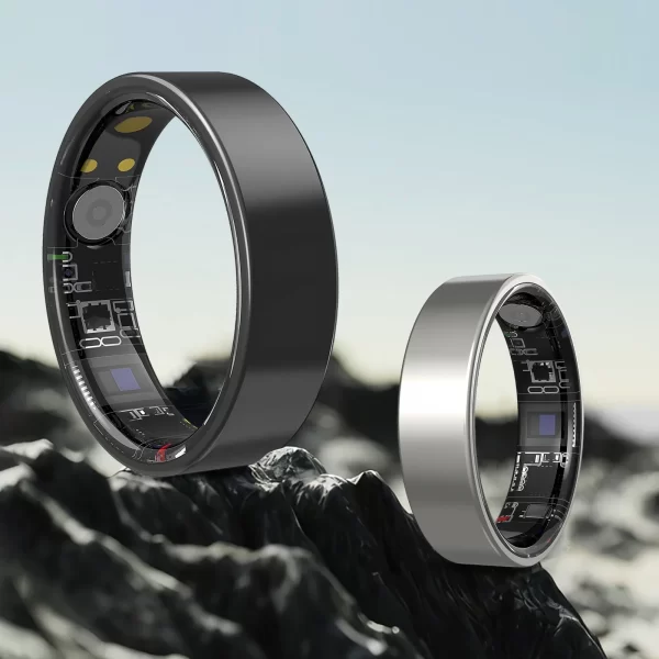 Smart ring, sleep tracking, motion monitoring, compatible with iPhone and Android for men and women